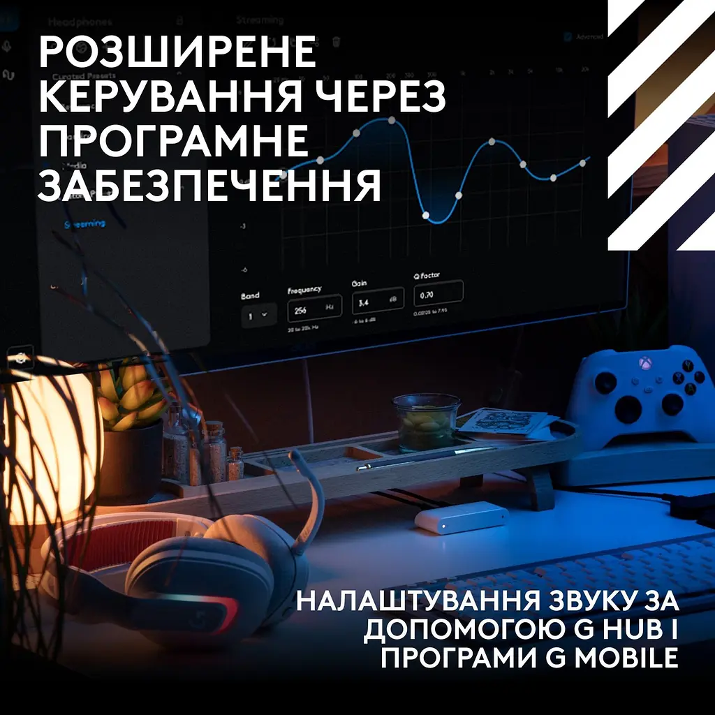 Ігрові навушники Logitech G Astro A20 X White (939-002253) [158084] - фото 12