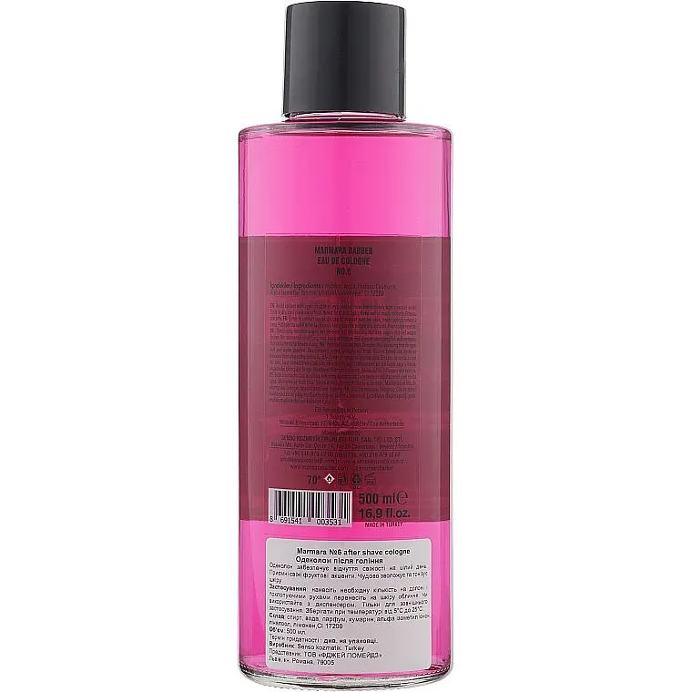 Одеколон після гоління Marmara N.6 after shave cologne 500 мл - фото 2
