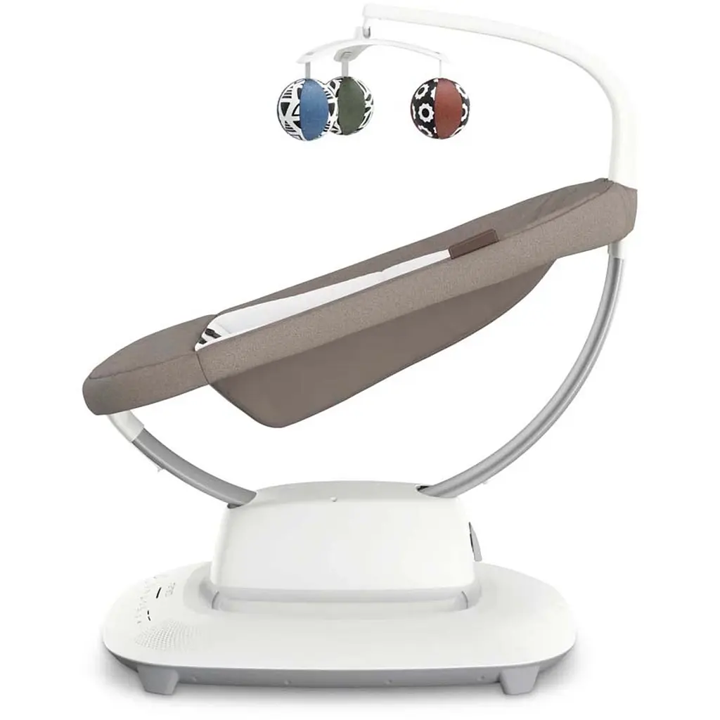 Крісло-гойдалка UPPAbaby Mamaroo Smart Swing Wells (2001-MRO-EU-WEL) - фото 6