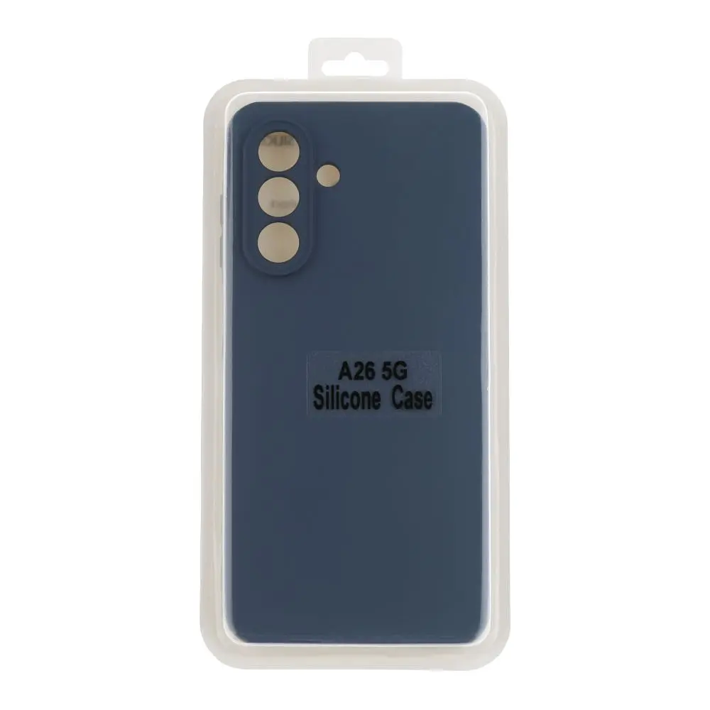 Чохол Silicone Cover з рамкою камери A Samsung Galaxy A26 5G Dark Blue (36974_3609702) - фото 2
