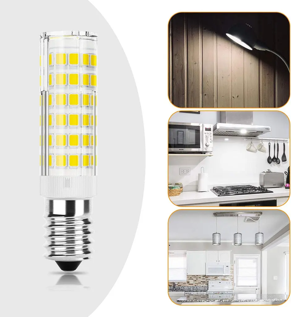 Лампочки DiCUNO E14 LED Bulb Cooker Hood 5w (50w Галогенний еквівалент) 550lm Cool - фото 3