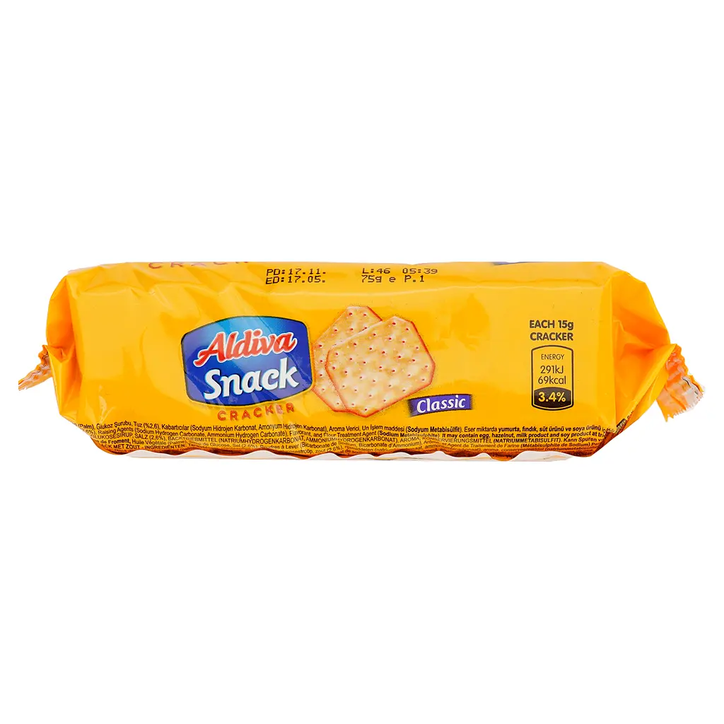 Крекер Aldiva Classic Snack із сіллю 75 г - фото 2