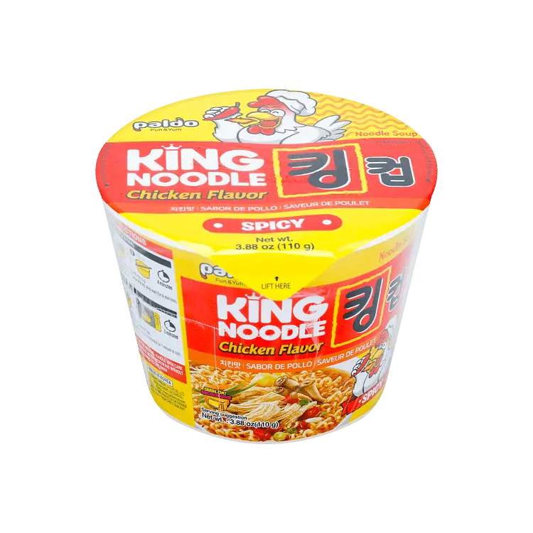 Суп рамен Paldo King Noodle Chicken Flavor Spicy в мисці 110 г