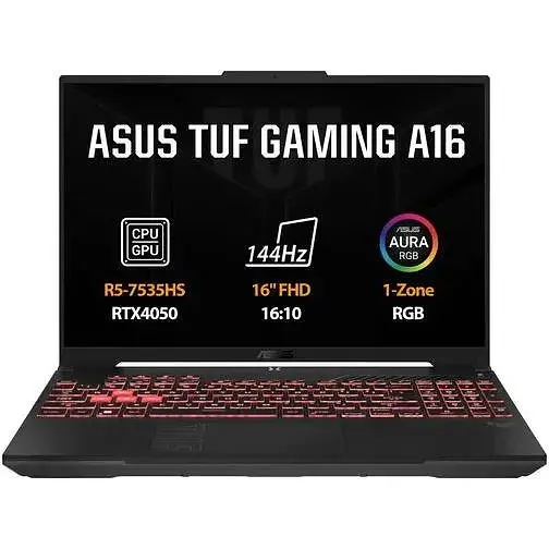 Ноутбук ASUS TUF Gaming A16 FA607NU Mecha Gray (FA607NU-RL061)