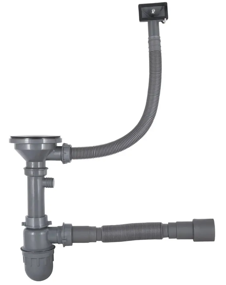 Кухонна мийка Brinex 510-D 0,8 мм, врізна BRIN510MDEC08 - фото 7