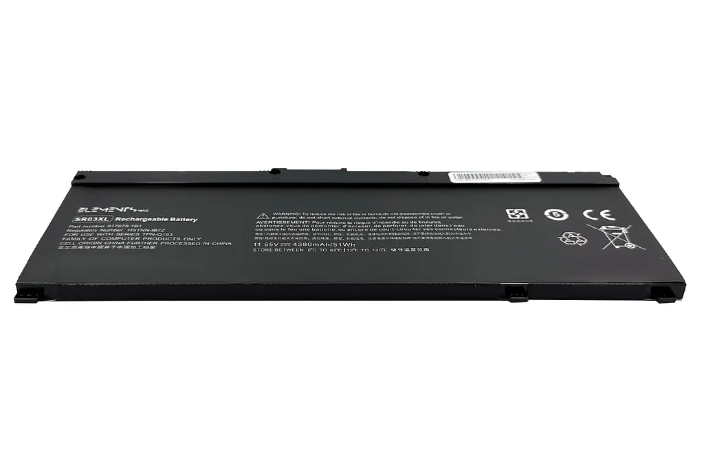 Акумулятор для HP Pavilion Gaming 15-CX 17-CD 17-BW ENVY X360 15-CP x360 15-CN OMEN 15-DC 11.55V 4380 mAh (SR03-3S1P-4400) - фото 3