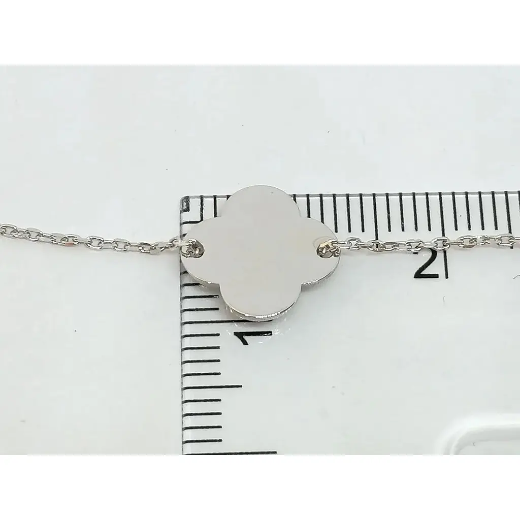 Срібне кольє Qvaliz Конюшина. 908-00886 - фото 5