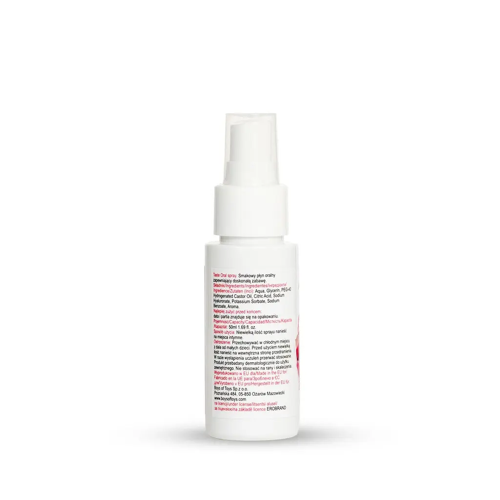 Спрей Boys Of Toys MyLove Taste Oral Spray Strawberry для мінету, 50 мл - фото 8