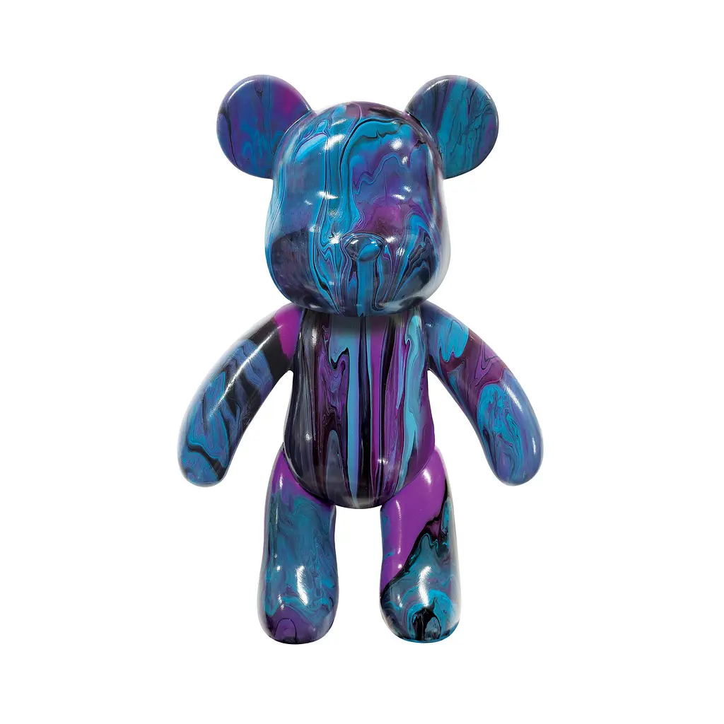 Pour Palz Набір для творчості Флюїд Арт - Ведмедик "Магія неону" S4 Neon ToyMonster Art.GS-G25023 - фото 2