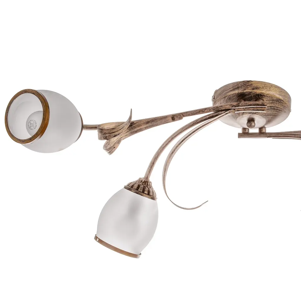 Люстра потолочная Brille флористика E14 60W BR (LK-197S/4) - фото 2