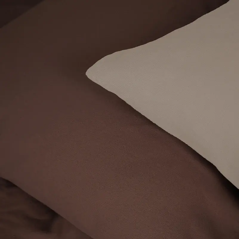 Наволочка MirSon Фланель Cappuchino-Brown 40х60 см (2200009658044) - фото 4