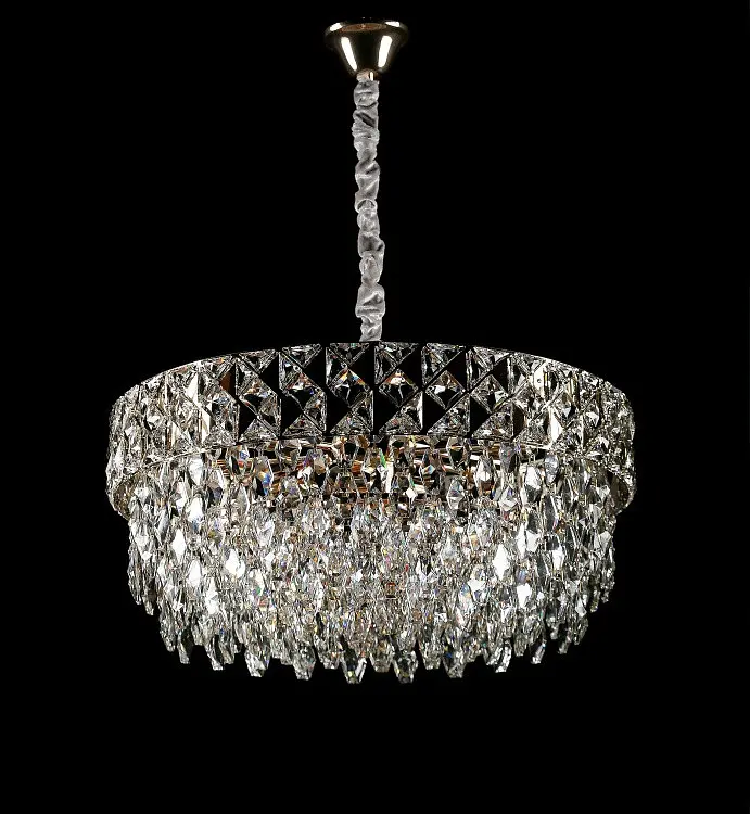 Кришталева люстра Splendid Ray L93299/600/11 (SGD) золото, 11 ламп E14 - фото 2