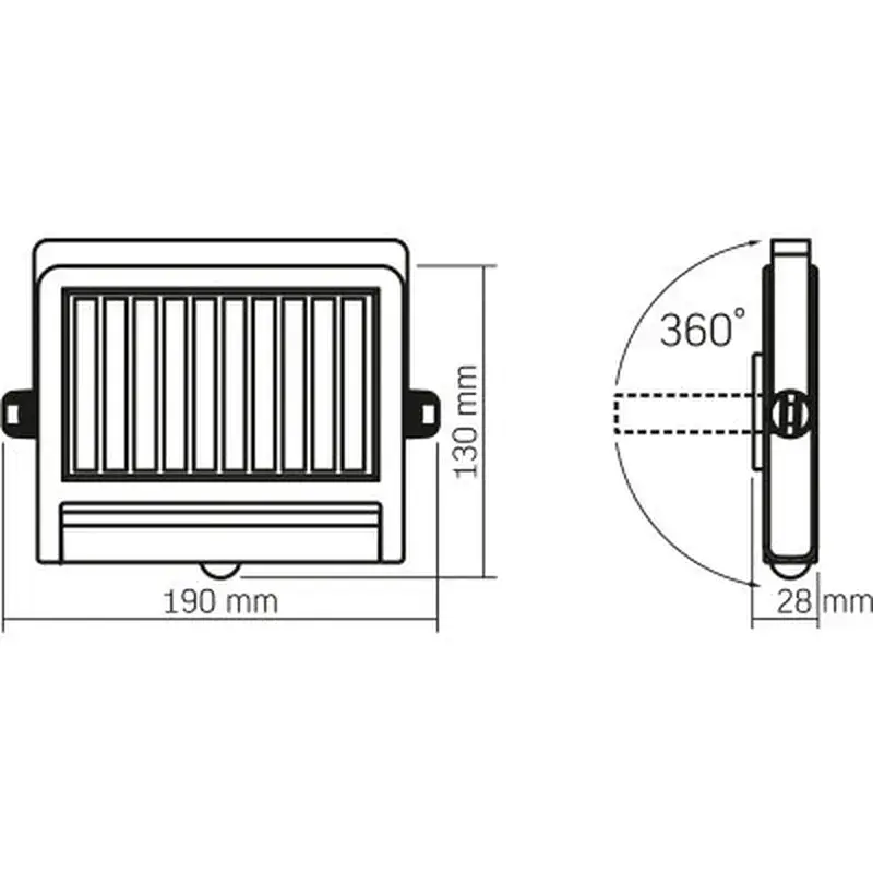 Прожектор Videx IP54 600Lm 5000K Сенсорний (VL-WLSO-025-S) - фото 10
