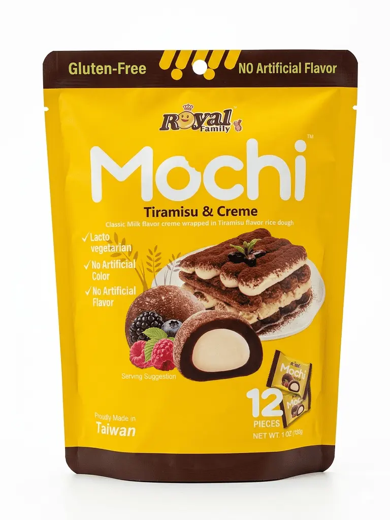 Моті Royal Family Mochi Tiramisu Creme 12шт 180г