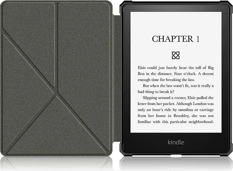 Чохол-книжка BeCover Ultra Slim Origami для Amazon Kindle Paperwhite 11th Gen 2021 Gray (707221) [100916] - фото 2