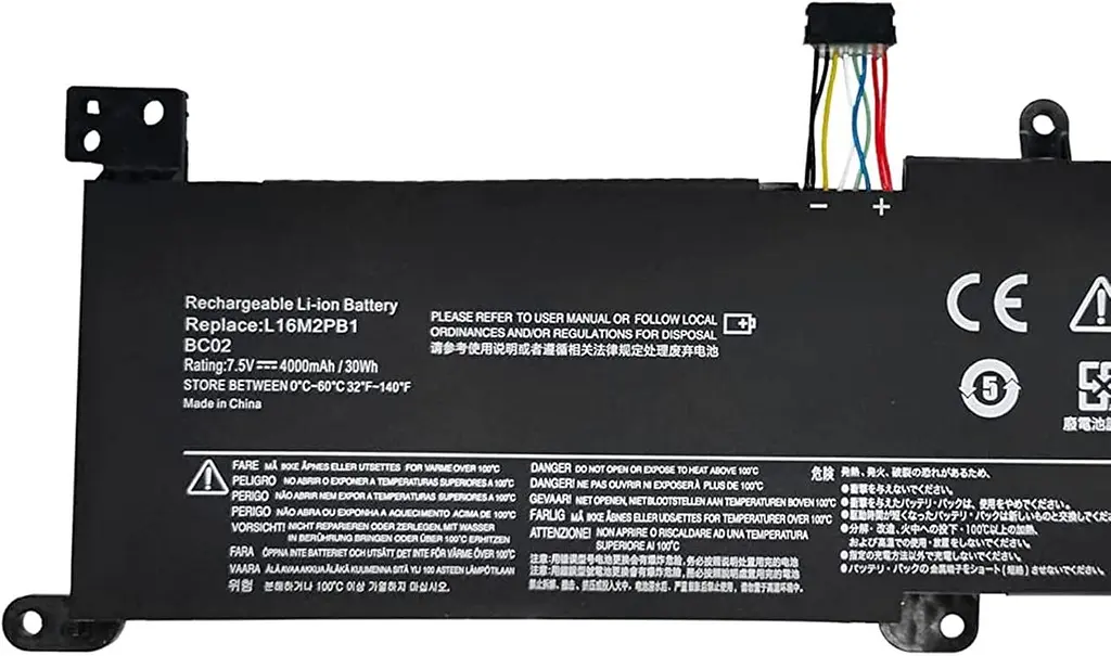 Акумулятор AKKEE L16M2PB1 4000 мА·год для ноутбуків Lenovo IdeaPad - фото 4