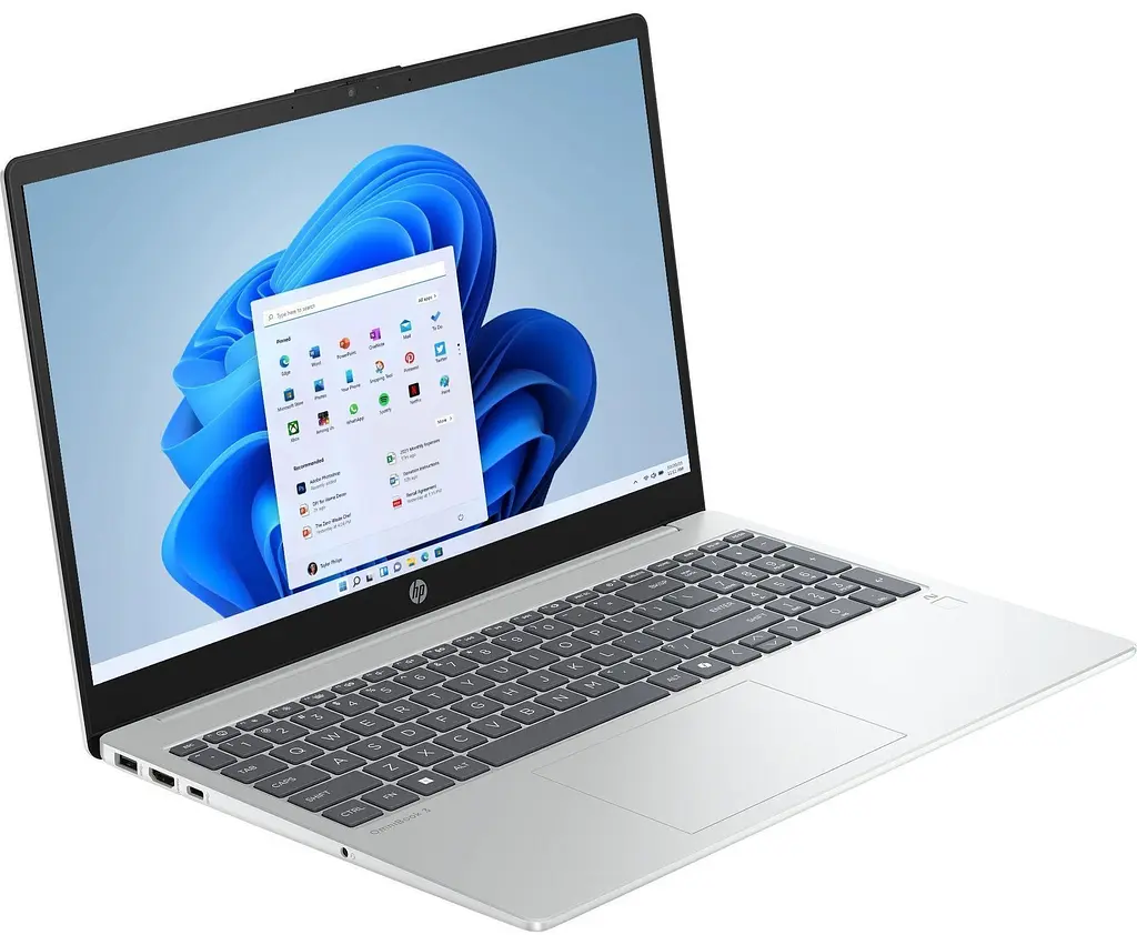 Ноутбук HP OmniBook 3 15-fn0006ua 15.6" FHD IPS AG AMD AI 5 340 24GB F1024GB UMA Win11 сріблястий - фото 2