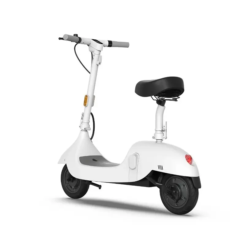 Електросамокат з сидінням OKAI Ceetle PRO EA10C White 10', 350(900)W, 25Km/h, 10.4Ah, 55Km, 20%, NFC, App.29kg (EA10C-W) - фото 2