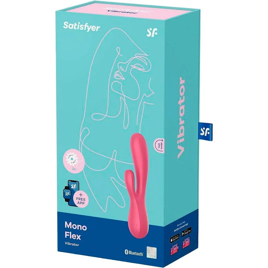 Смарт-вібратор кролик Satisfyer Mono Flex Red (SO3900) [95329] - фото 6