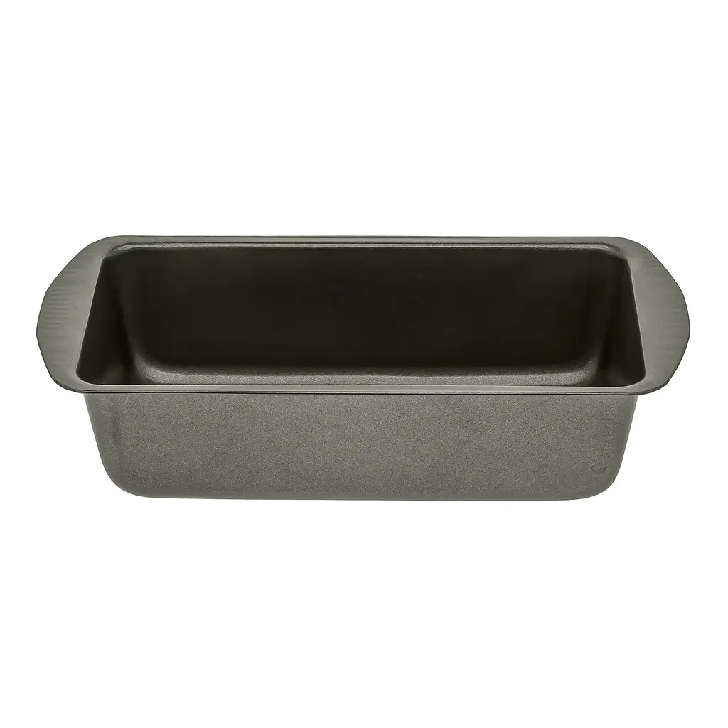 Форма прямокутна хлібна для випікання хліба з антипригарним покриттям 28x15x6.5 см, A-plus Чорний 84124 - фото 2