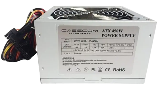 Блок живлення Casecom CM-450 450W (CM 450 ATX) - фото 3