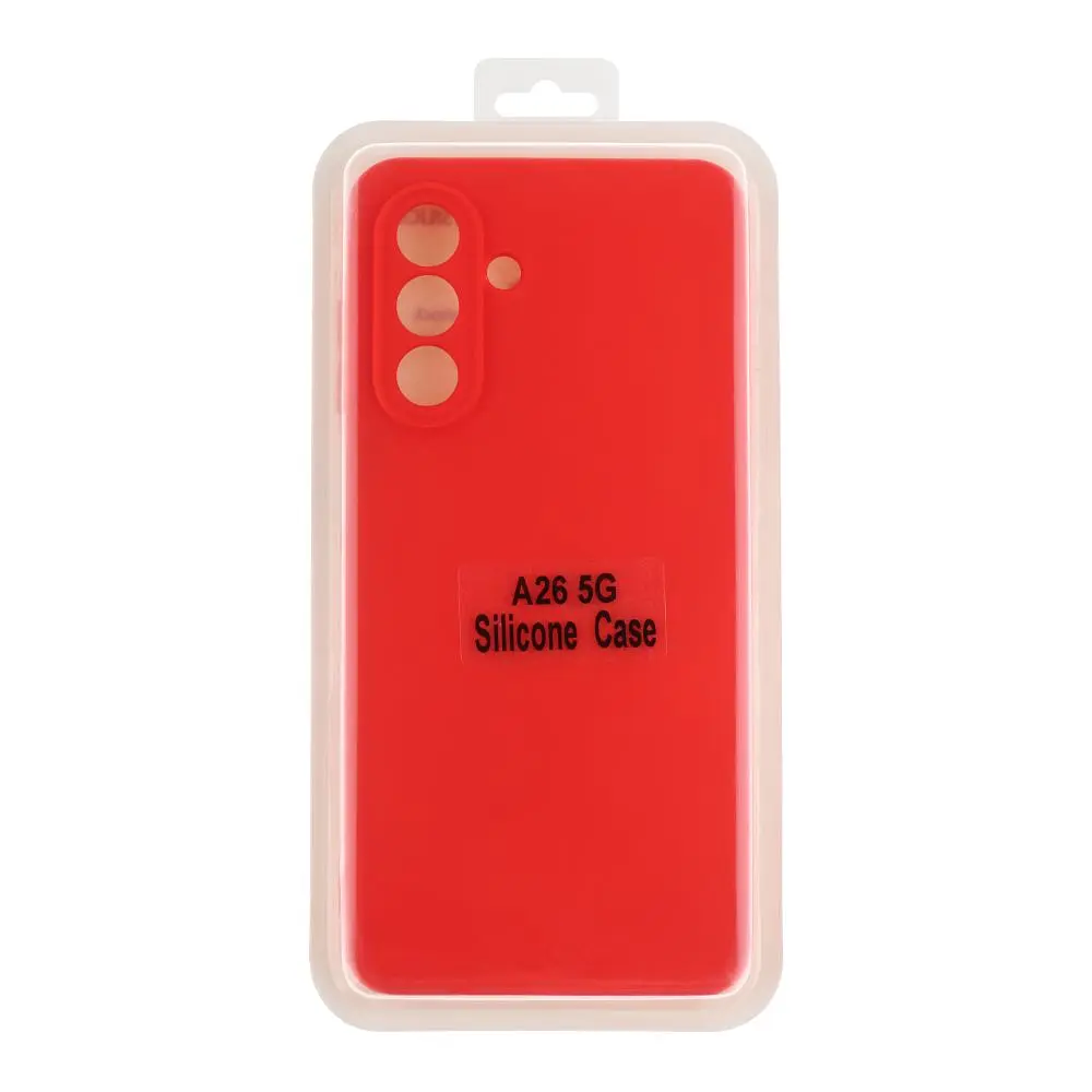 Чохол Silicone Cover з рамкою камери A Samsung Galaxy A26 5G Red (36974_3609703) - фото 2