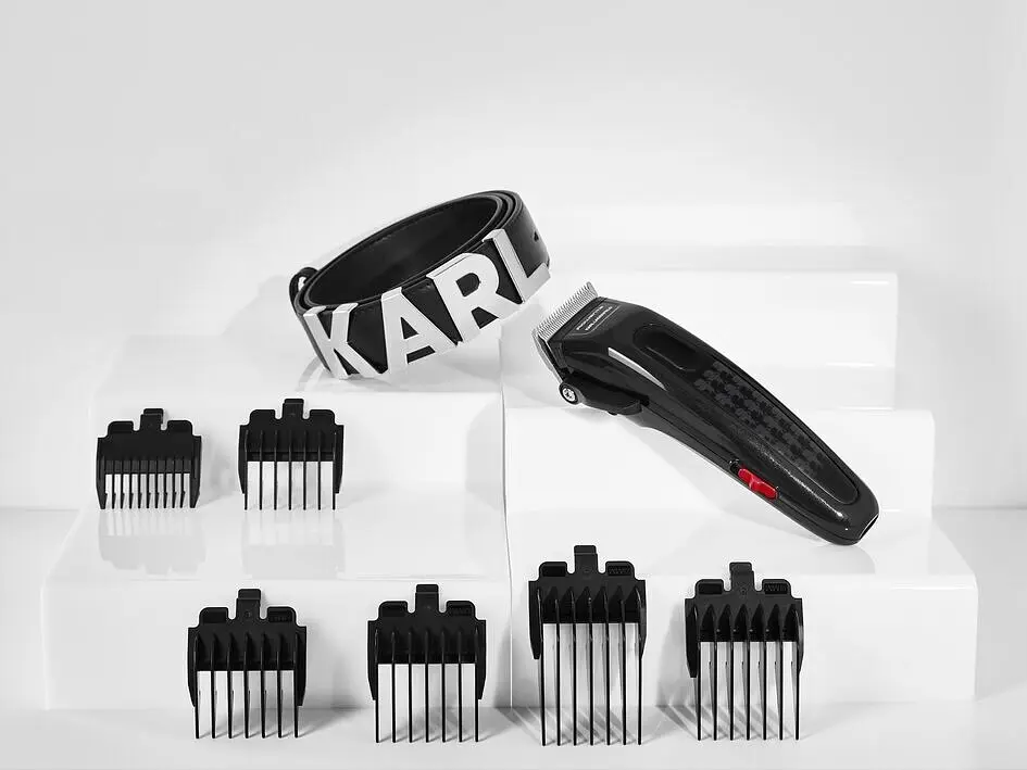 Машинка для підстригання волосся Rowenta x Karl Lagerfeld Perfect Line чорна (TN152LF0) - фото 4