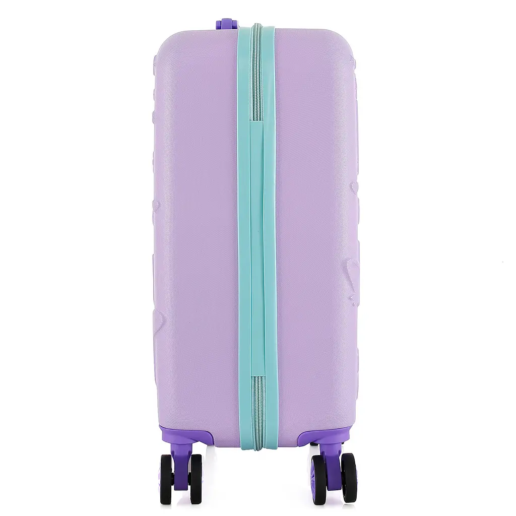 Валіза мала дитяча Semi Line 20 дюймів (S) дюймів (S) ABS-Plastic Light Violet/Blue (T5879-2) - фото 5