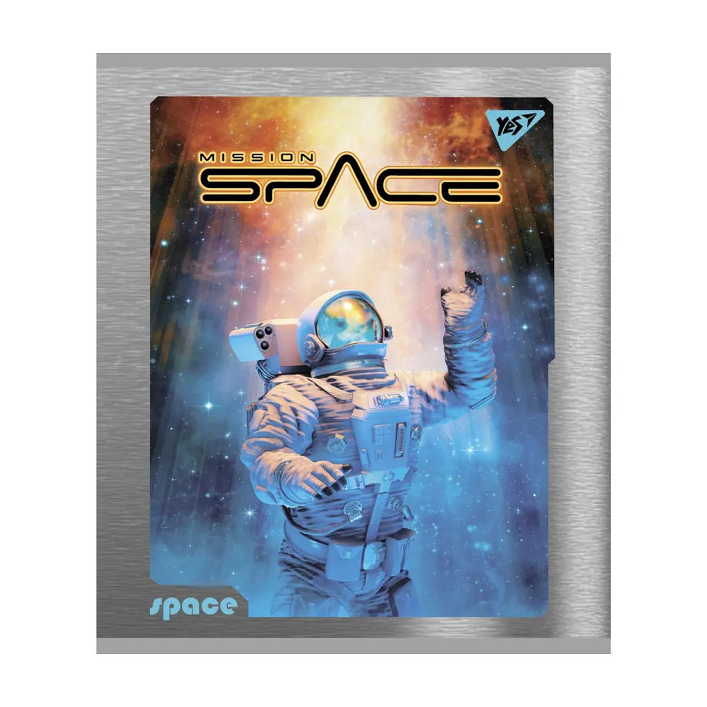 Зошит Yes А5 Space 96 аркушів клітинка (766898), в асортименті - фото 4