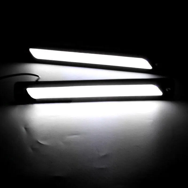 LED Денні ходові вогні ДХО 12V 26 см гумовий корпус гнучкі 2 шт. (NTS06) - фото 2
