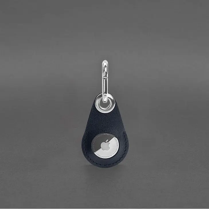 Кожаный чехол для Apple AirTag Синий - фото 7