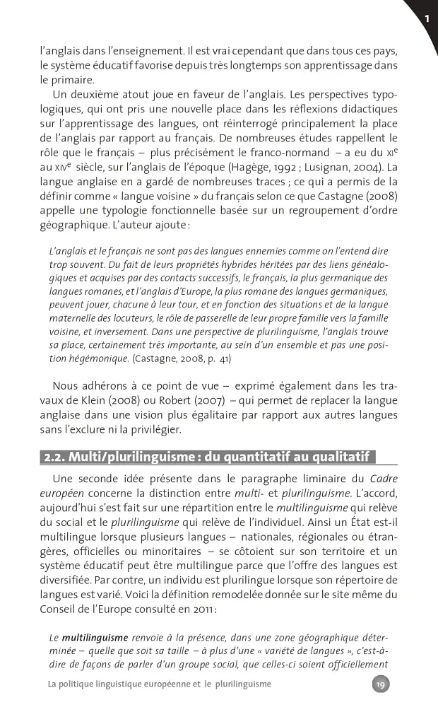 Collection F. L'intercomprehension : une autre approche pour l'enseignant des langues - фото 12