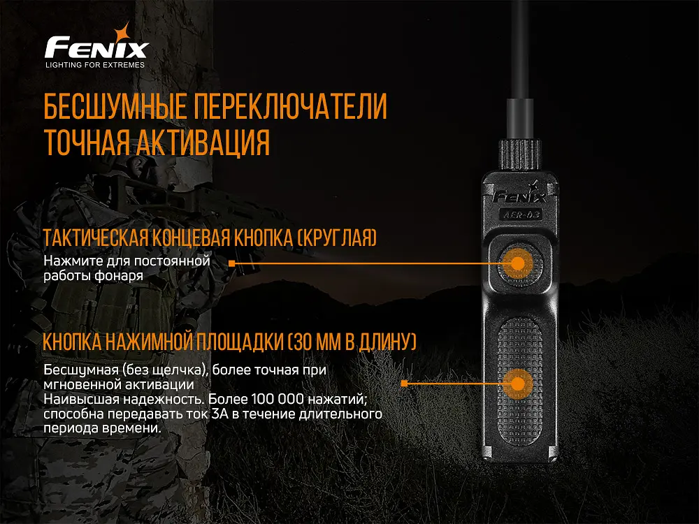 Виносна тактична кнопка Fenix AER-03 V2.0 - фото 8