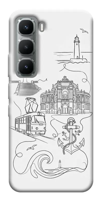 TPU чохол Demsky Odesa spirit для Infinix Hot 60 Pro+