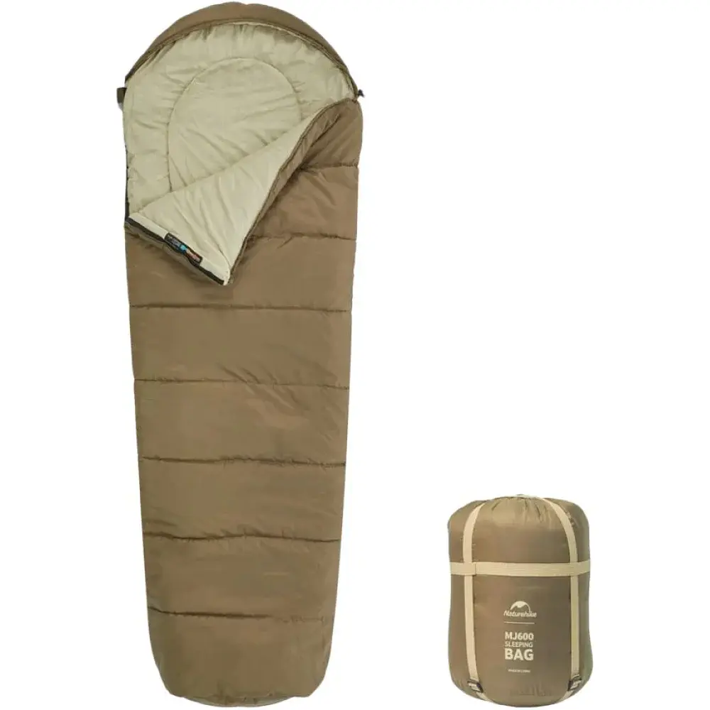 Спальний мішок Naturehike MJ 600 CNK2300SD014 Brown - фото 2