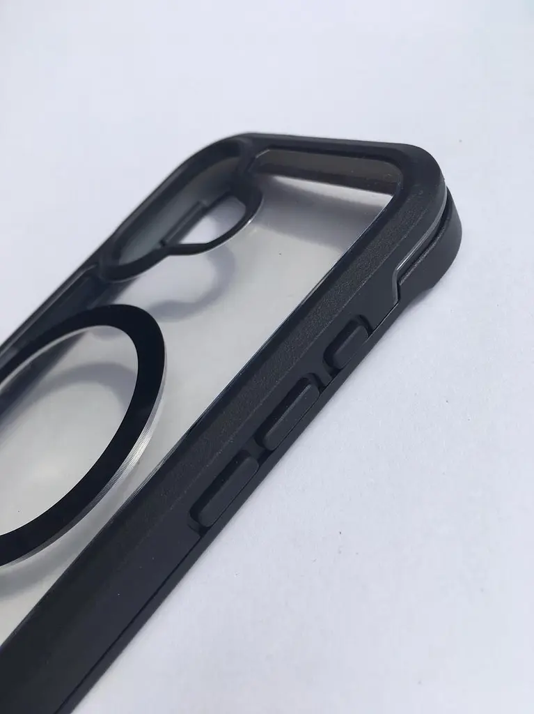 Чохол ZAGG Gear4 Rainier MagSafe KS для iPhone 17 Прозорий протиударний із підставкою Black аналог OtterBox - фото 8