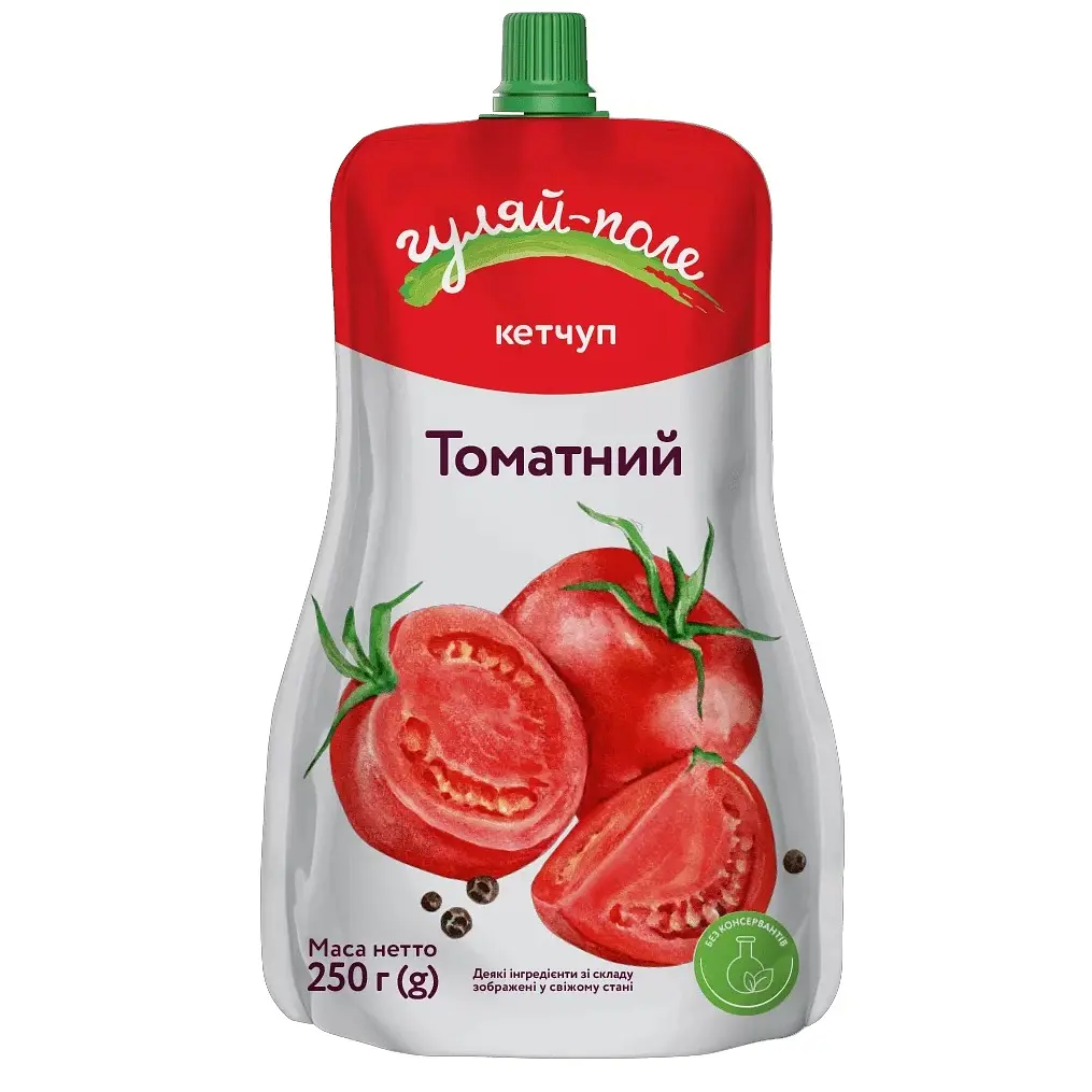 Кетчуп Гуляй-поле Томатний 250 г