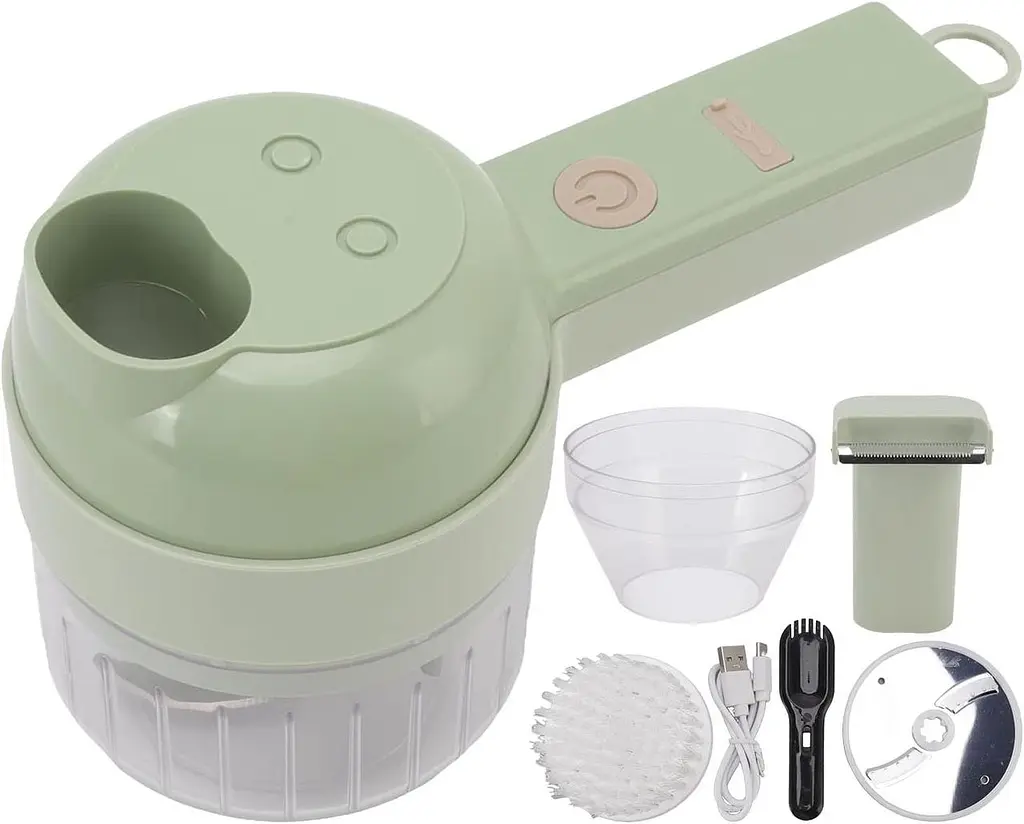 Ручний електричний різак для овочів 4 в 1 ∙ Електричний подрібнювач Food Chopper Catling - фото 3