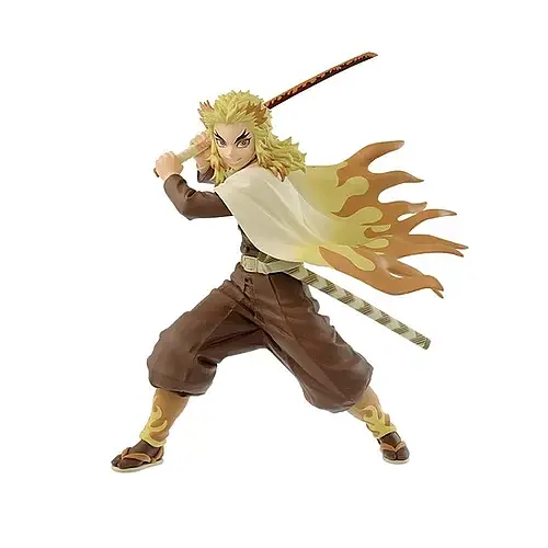 Фигурка Vibration Stars Кедзюро Рэнгоку Клинок рассекающий демонов Kyojuro Rengoku Demon Slayer B KR 15 - фото 3