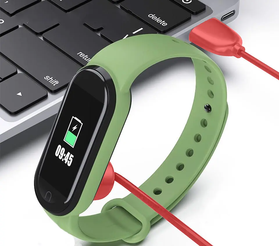 Зарядний кабель ArmorStandart для Xiaomi Mi band 7/6/5 Red (ARM65668) - фото 2