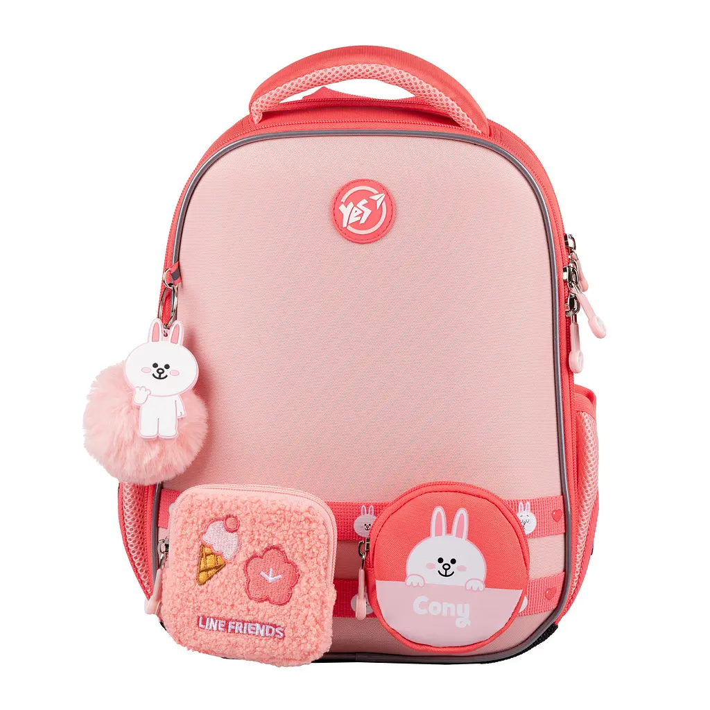 Рюкзак шкільний каркасний YES Line Friends Pretty Cony H-100 - фото 3