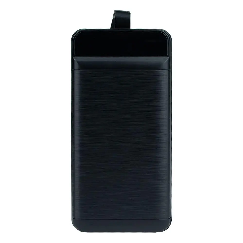 Зовнішній акумулятор XO PR157 із лампою 40000 mAh чорний - фото 4