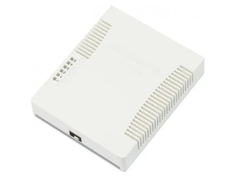 Комутатор MikroTik RB260GS керований (CSS106-5G-1S) - фото 2