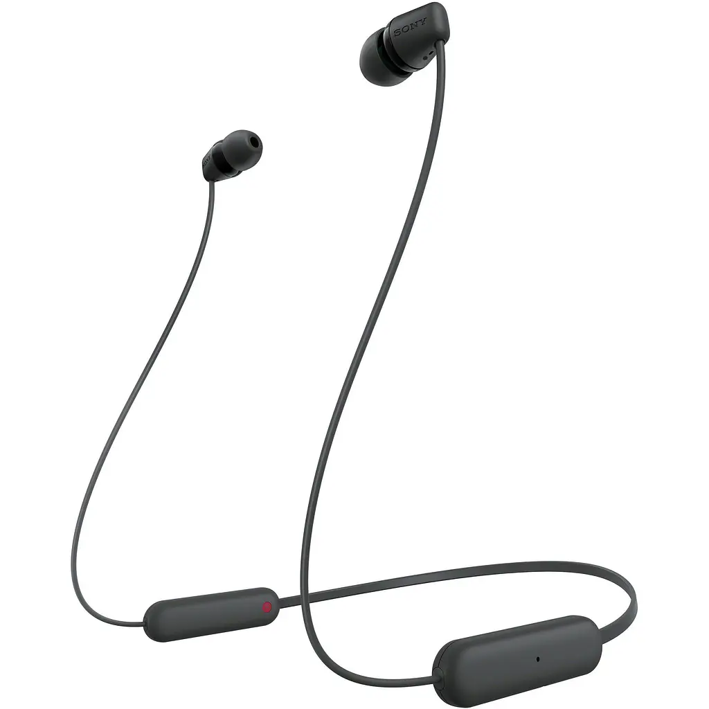 Навушники In-ear WI-C100 BT 5.0, IPX4, SBC, AAC, Wireless, Mic, Чорний Sony teh0013222 - фото 2