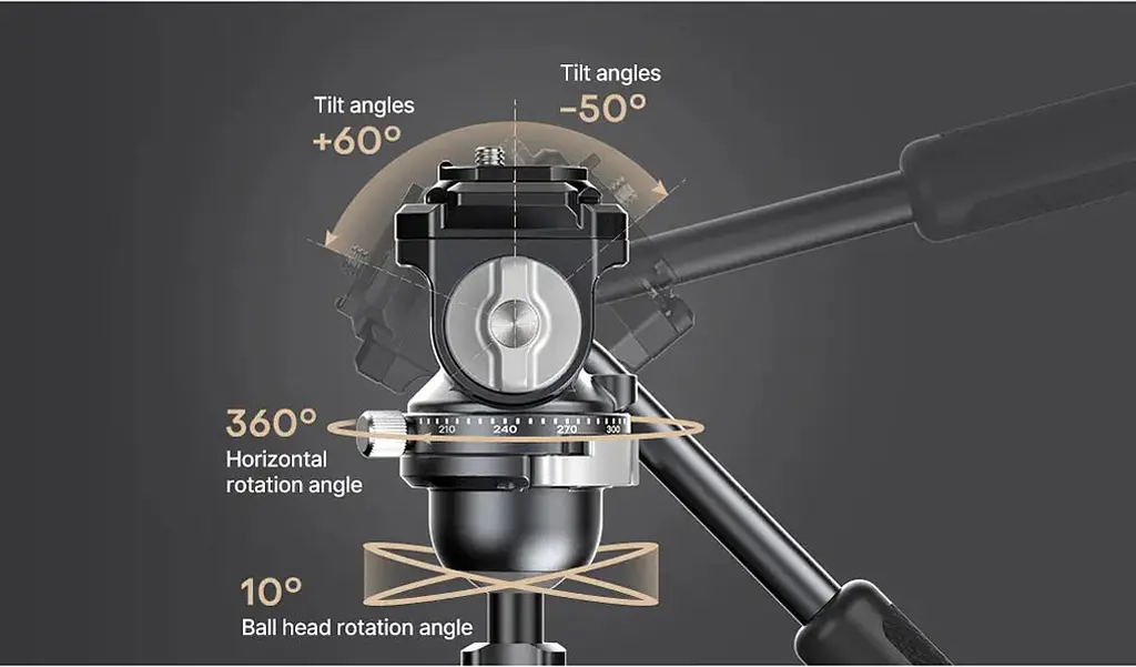 Штатив Ulanzi TT09 VideoGo Tripod Arca [96984] - фото 7
