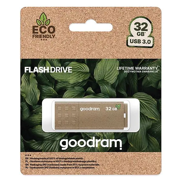 USB Flash GoodRAM 32GB USB 3.0 UME3 ECO FRIENDLY, Retail (UME3-0320EFR11) - фото 4