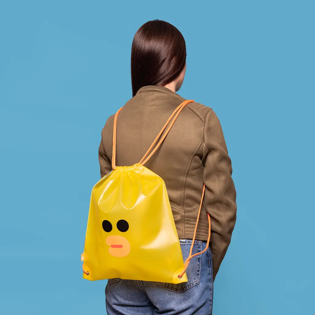 Сумка для взуття Yes SB-16 Line Friends жовта (533529) - фото 2