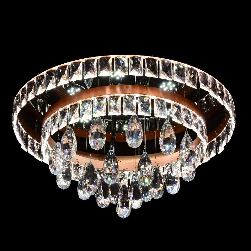 Люстра потолочная Brille с пультом LED 96W WW+NW+CW Cop (BR-991C/1) - фото 3
