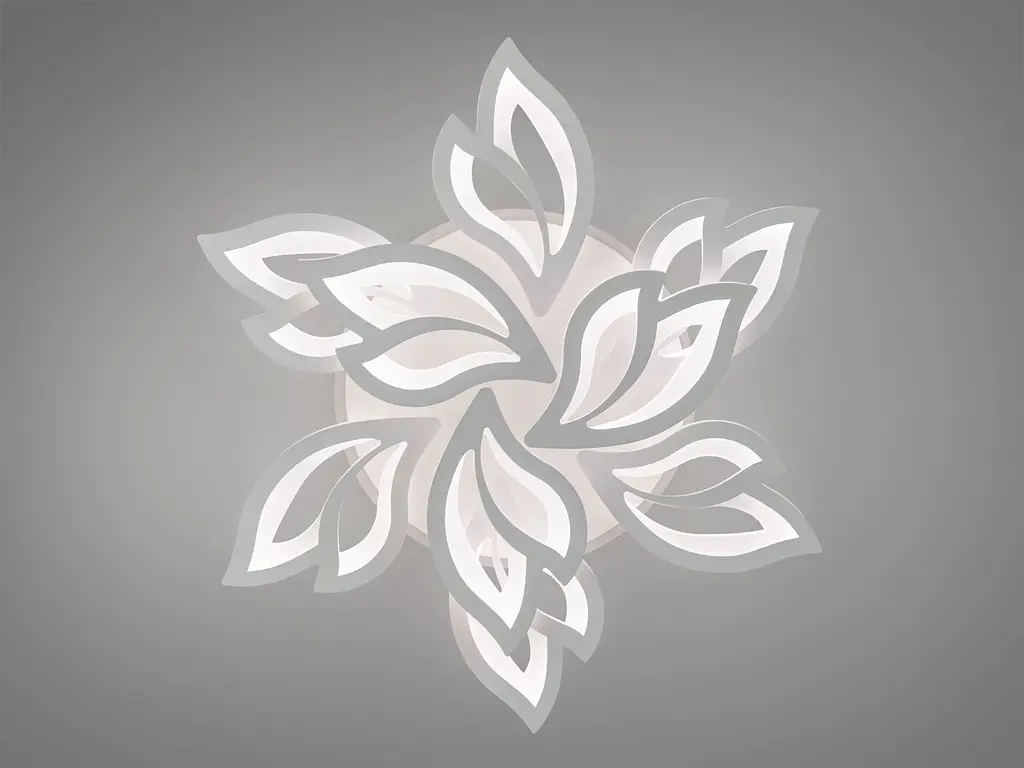 Белая потолочная Led люстра с пультом, диммером, LED подсветкой, 140W. - фото 4