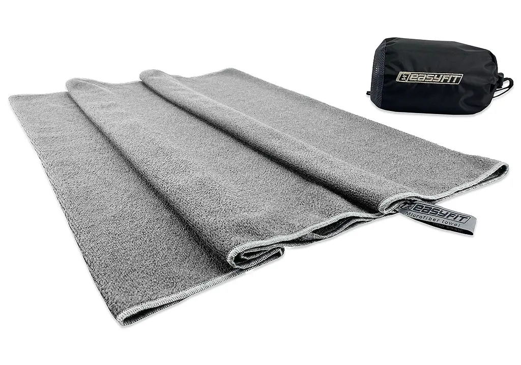 Рушник із мікрофібри 140х60 см EasyFit SilverWing в сумочці - фото 3